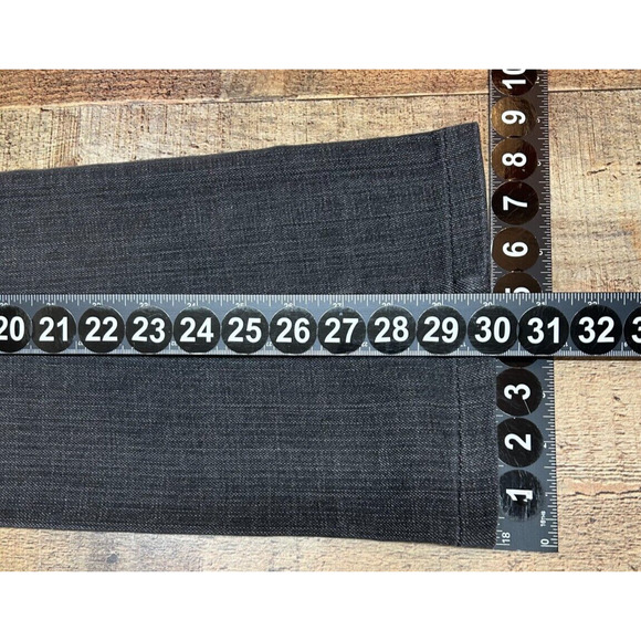Seven 7 Jeans Womens 4 Dark Gray Measures 29X30 Mid Rise Bootcut Stretch - Picture 4 of 8
